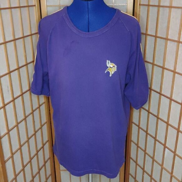 The Edge Men's Vintage 1999 Minnesota Vikings Fanatic T-Shirt Purple Large - Picture 1 of 8
